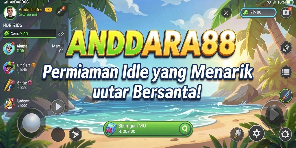 Tampilan menarik permainan Idle ANDARA88 yang seru.