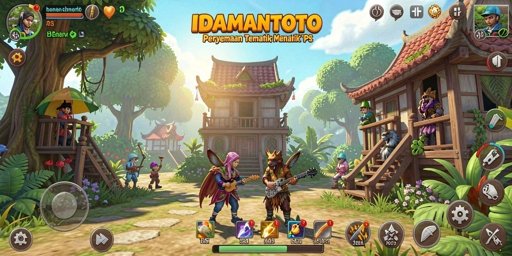 Tampilan gameplay menarik di IDAMANTOTO dengan aksi TPS seru.
