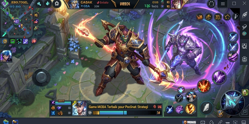 Tampilan gameplay JEBOLTOGEL yang intens dan strategis.
