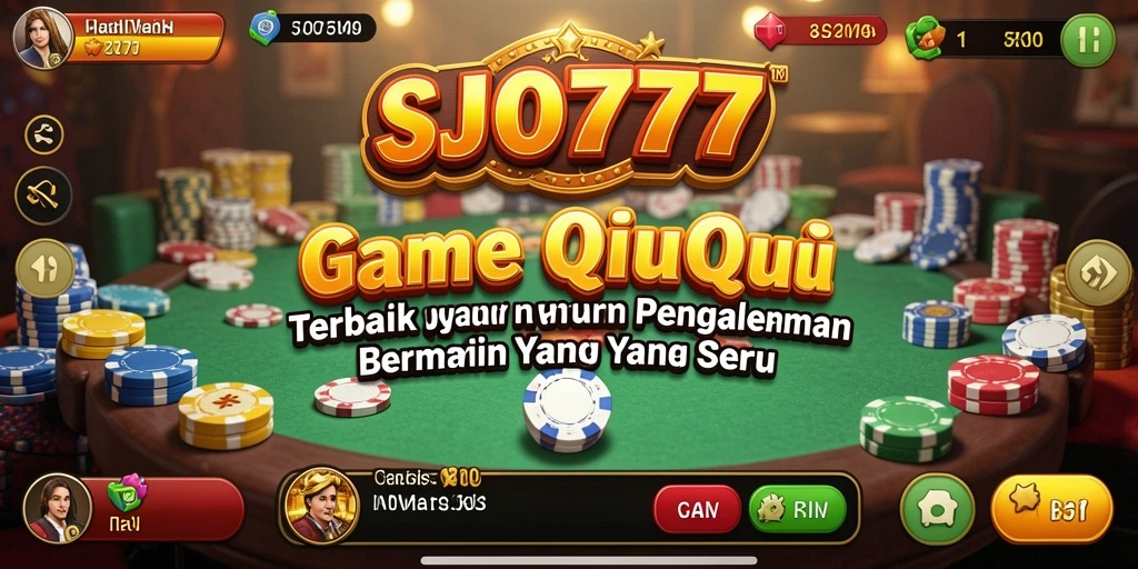 Tampilan gameplay QiuQiu yang seru dan kompetitif di SJO777.